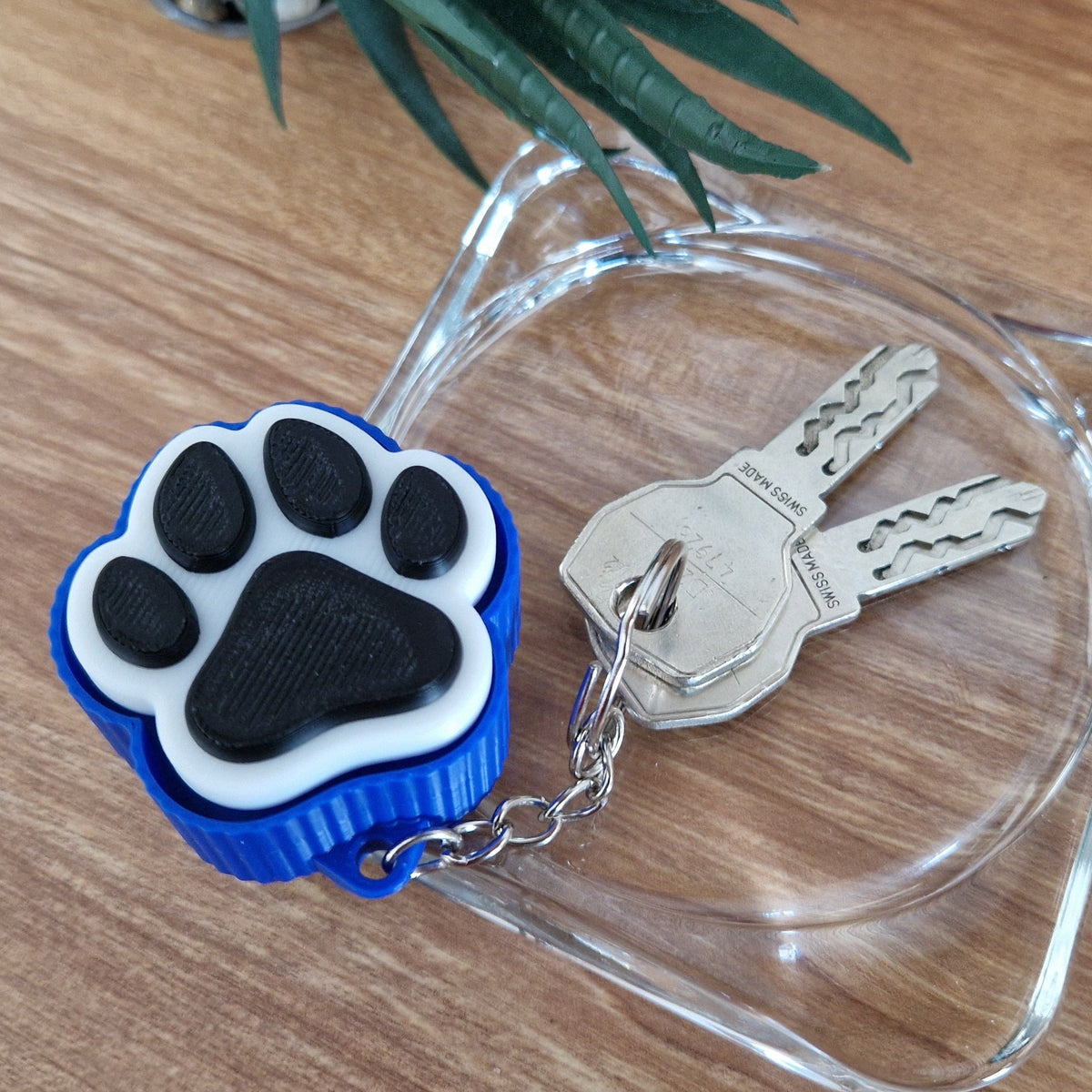 Pfoten Clicker Schlüsselanhänger