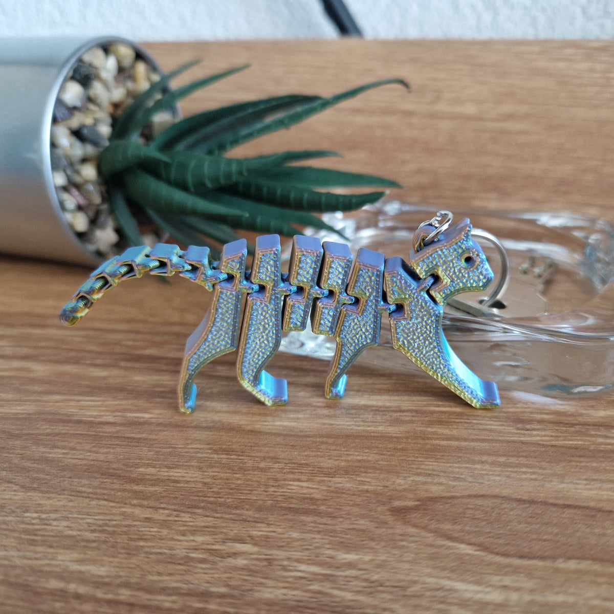 Flexi Katze Schlüsselanhänger