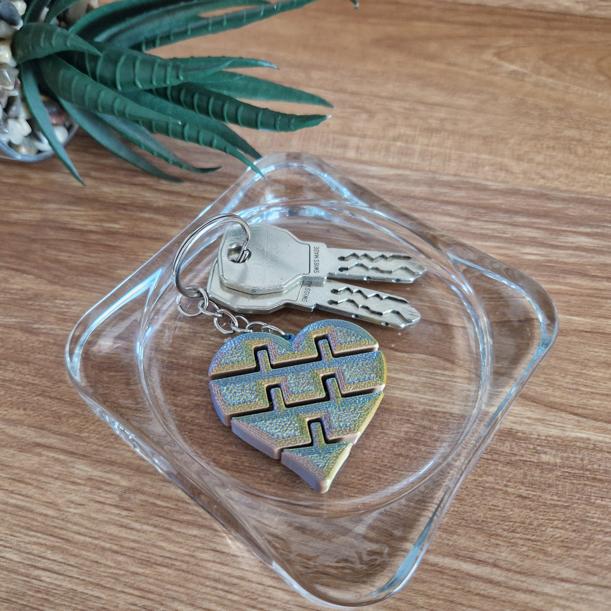 Flexi Herz Schlüsselanhänger