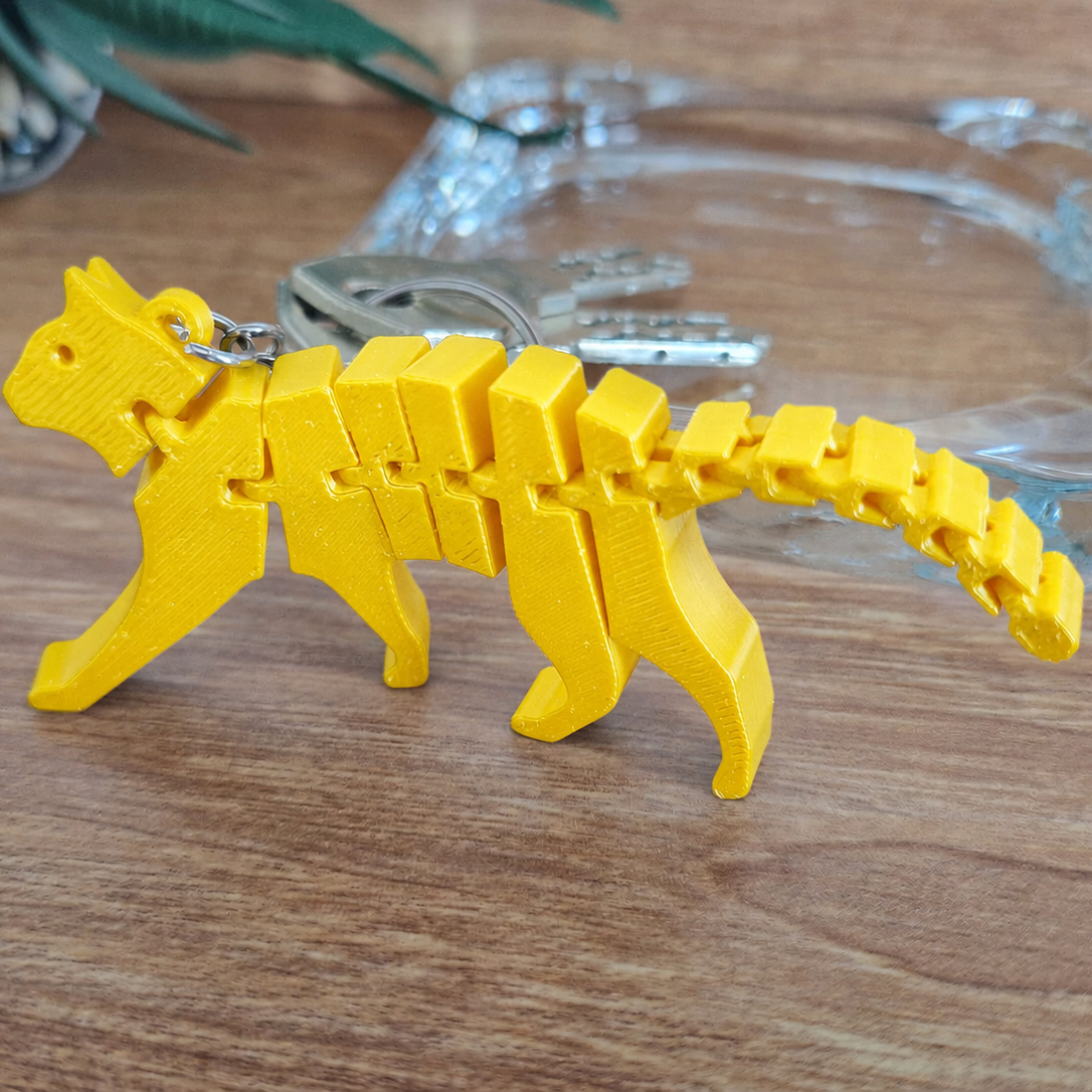 Flexi Katze Schlüsselanhänger