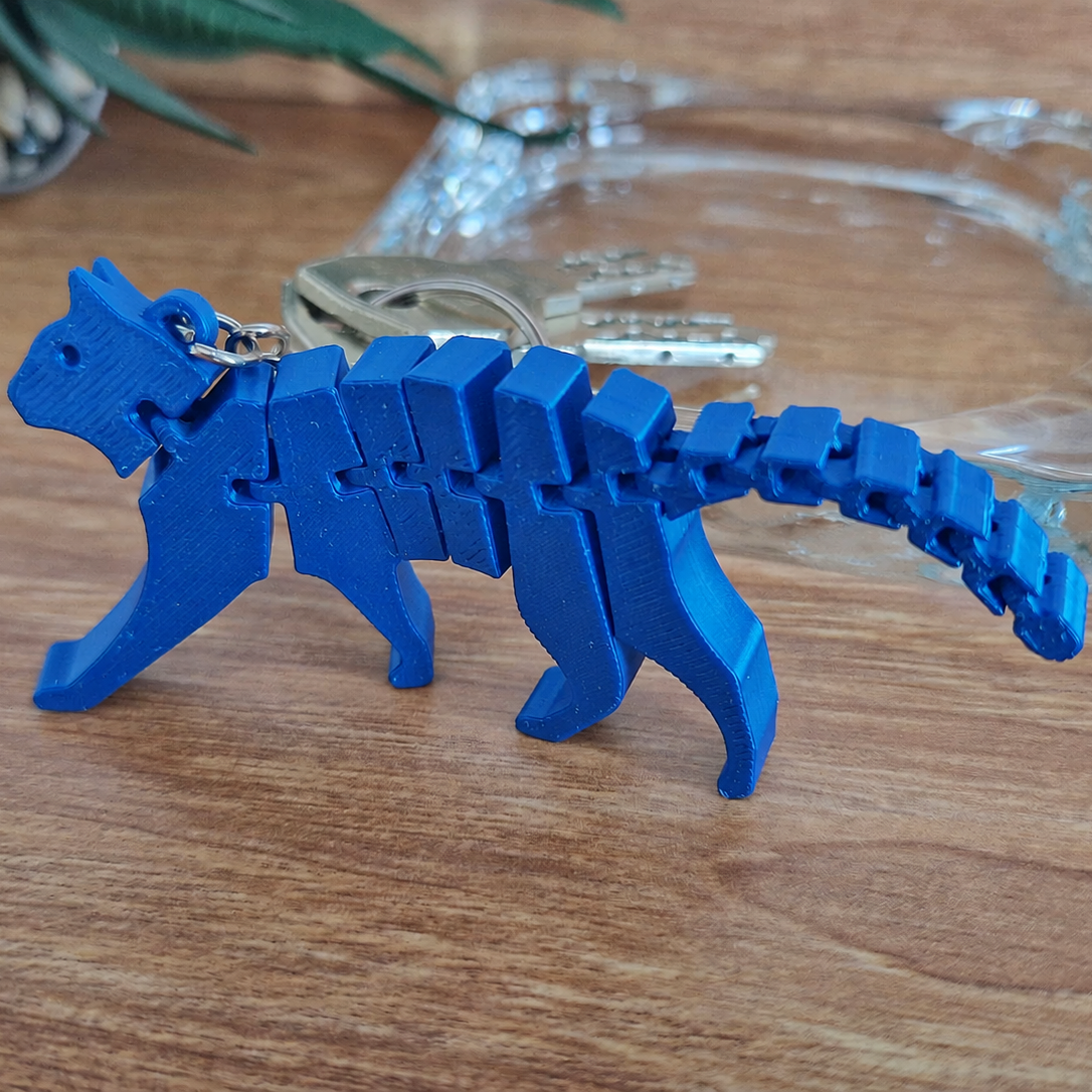 Flexi Katze Schlüsselanhänger