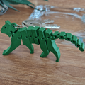 Flexi Katze Schlüsselanhänger