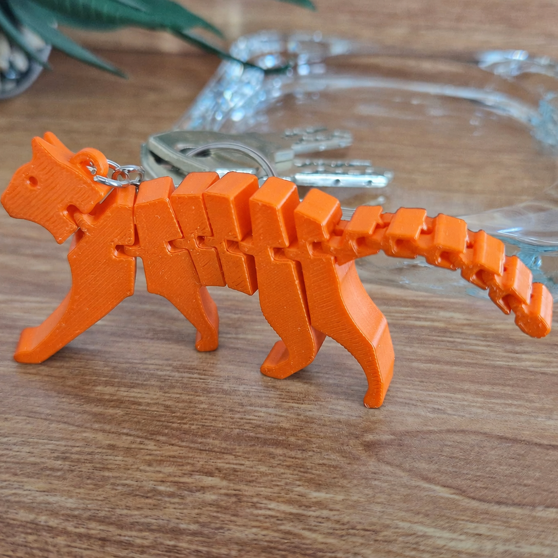 Flexi Katze Schlüsselanhänger