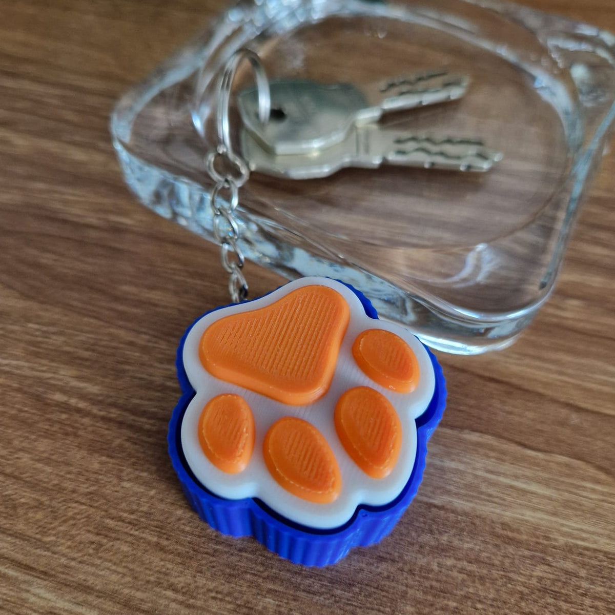 Pfoten Clicker Schlüsselanhänger