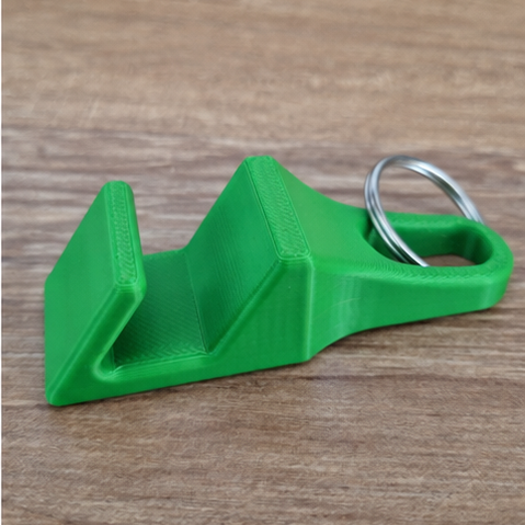Schlüsselanhänger mit Handyhalterung